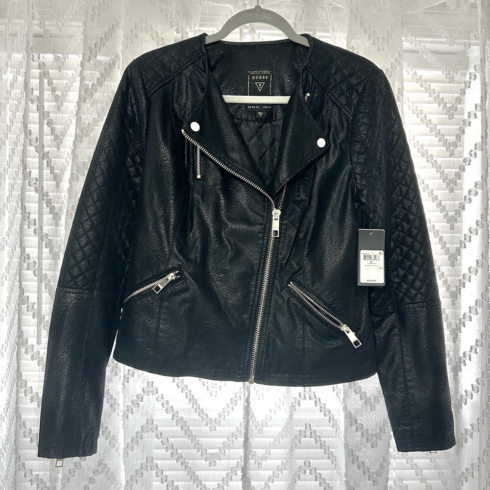 Guess Moto Jacket  New with Tags.